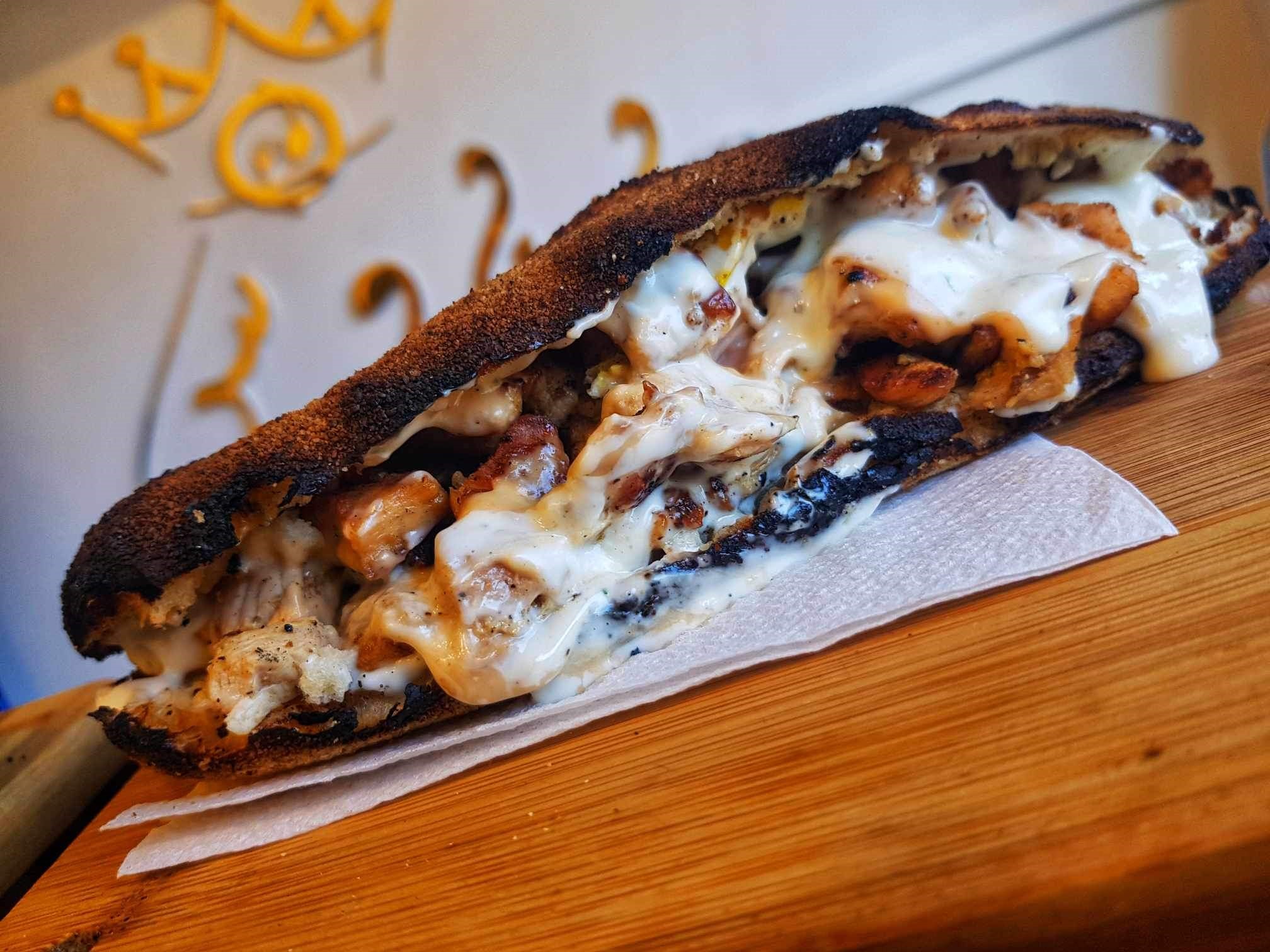 Sandwiche Chicken taquitos 