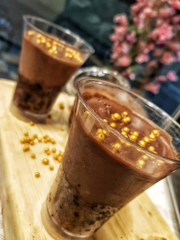 Mousse au chocolat noir 