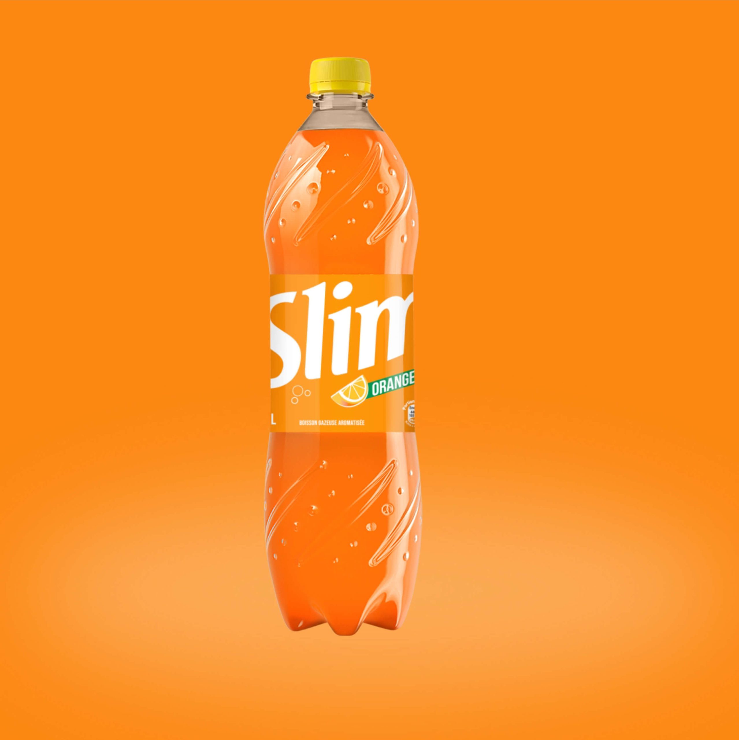 Slim Orange Bouteille PET 1L